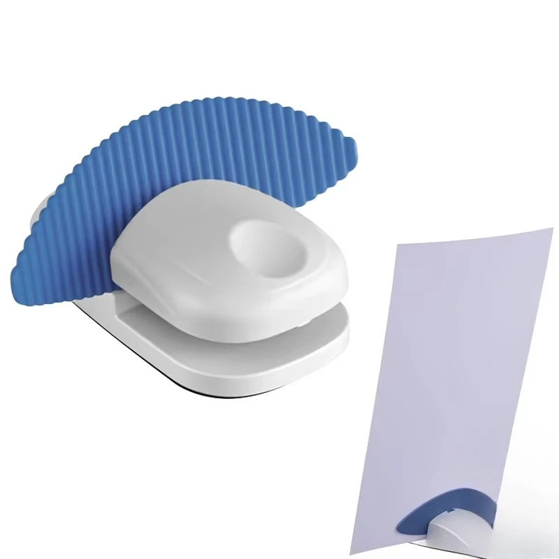 1pc 내구성이 뛰어난 휴대용 문서 홀더 사무실, 타이핑, 독서용 A4 종이 홀더..