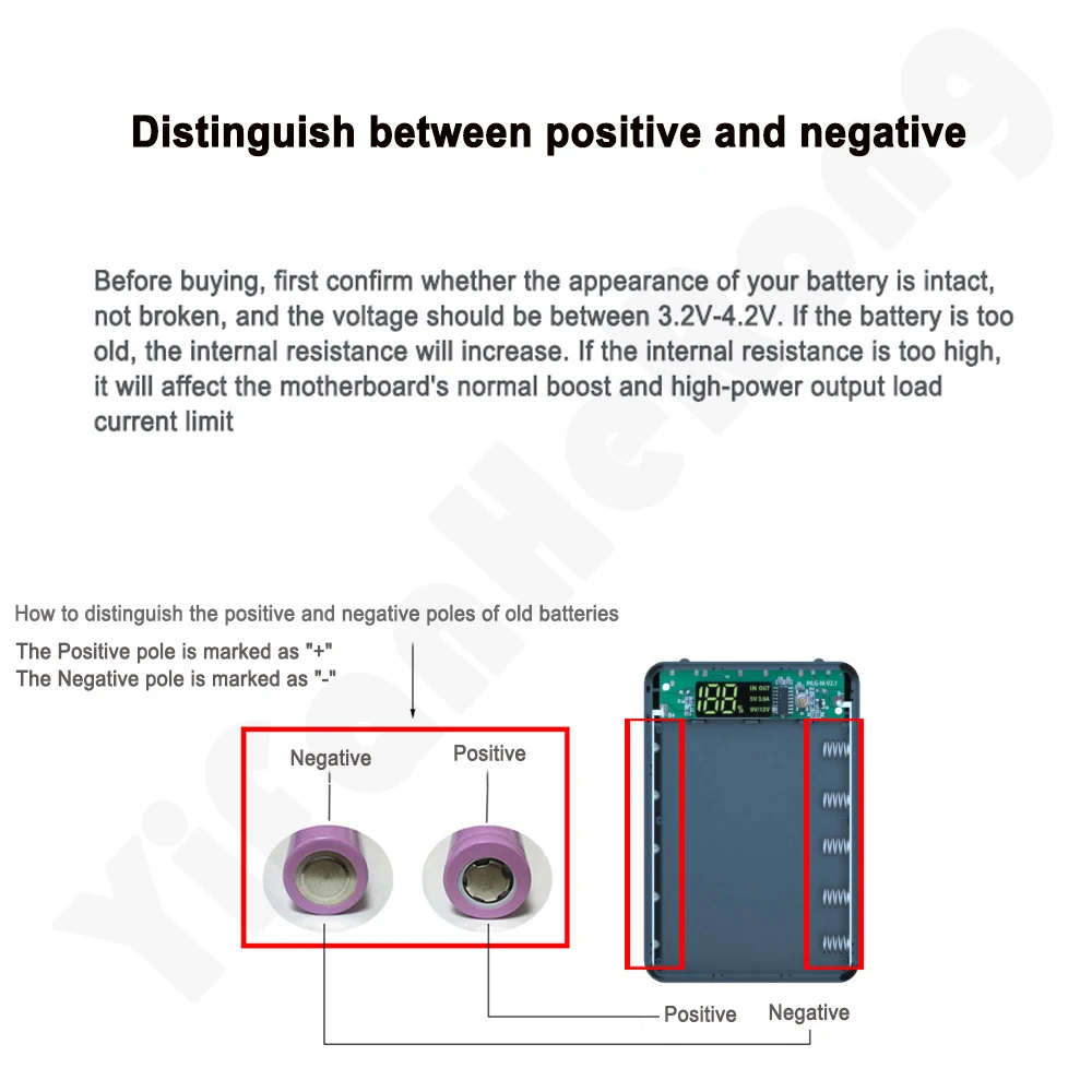Power Bank Case 5V 2A 
