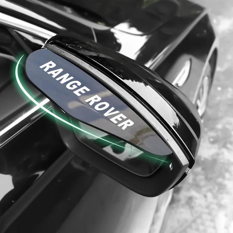 랜드로버 이보크 4 스포츠 레인지로버 X99 디스커버리용 자동차 사이드 미러 레인 보드 눈썹 가드 햇빛 가리개 스티커