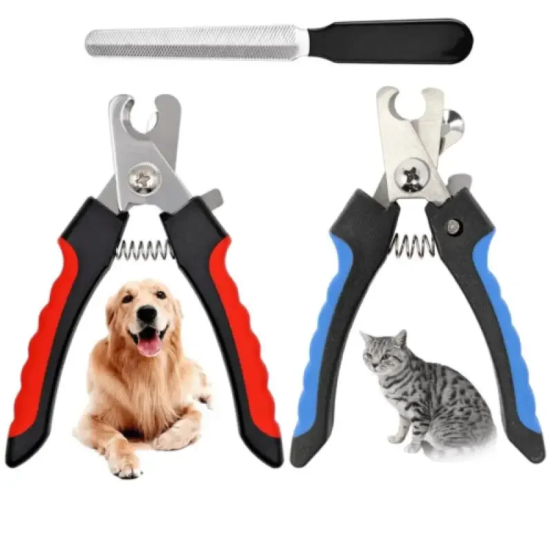 Stainless Steel Pet Nail Clipper Scissors for Dogs Cats Grooming