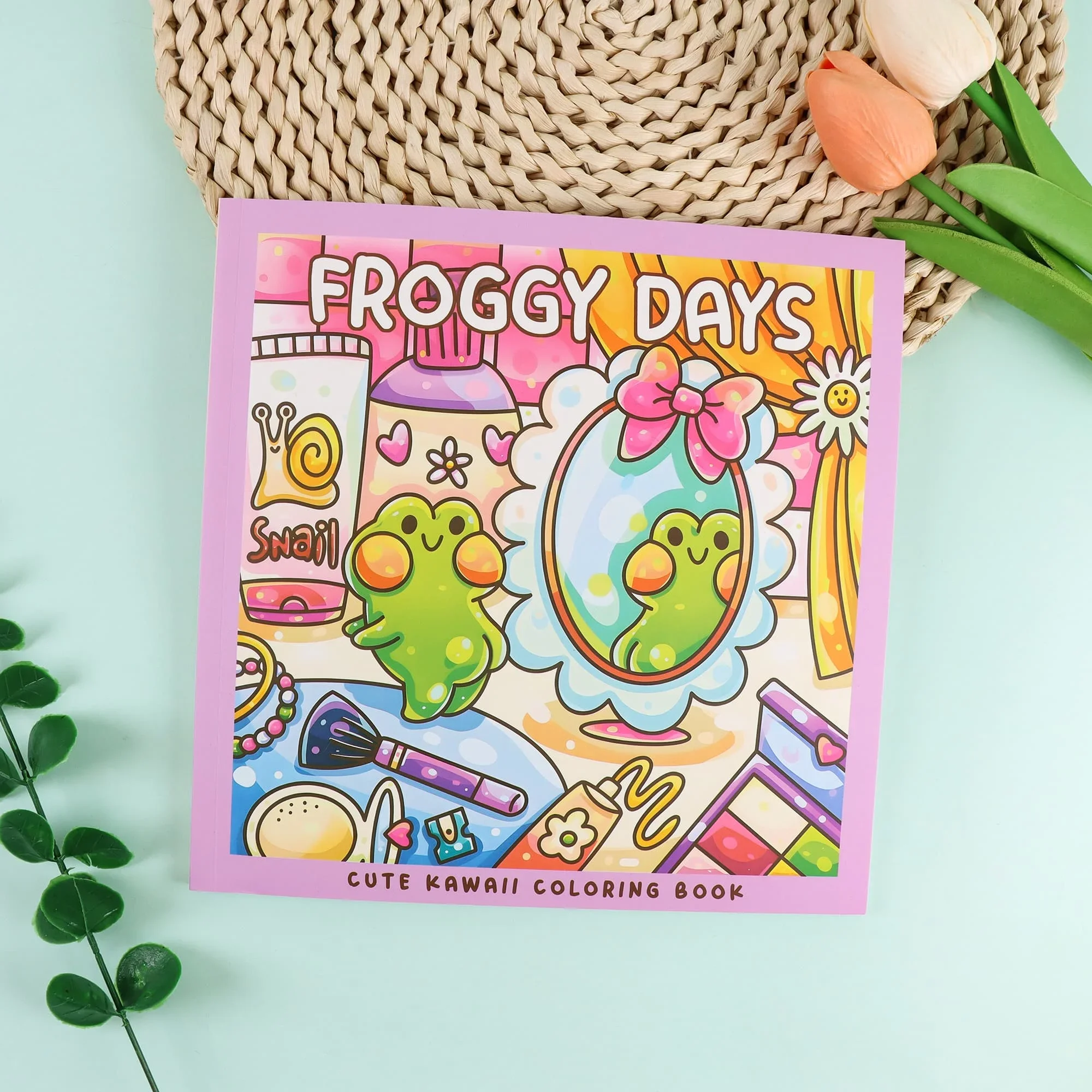 In Stock weetheart Spooky Cutie Coloring Book for Adults & Teens: Creepy Cute Creatures in Hygge Scenes Perfect Relaxation Gift 5