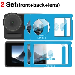 Premium Tempered Glass Screen & Lens Protectors with Easy Installation Kit - 2 Set