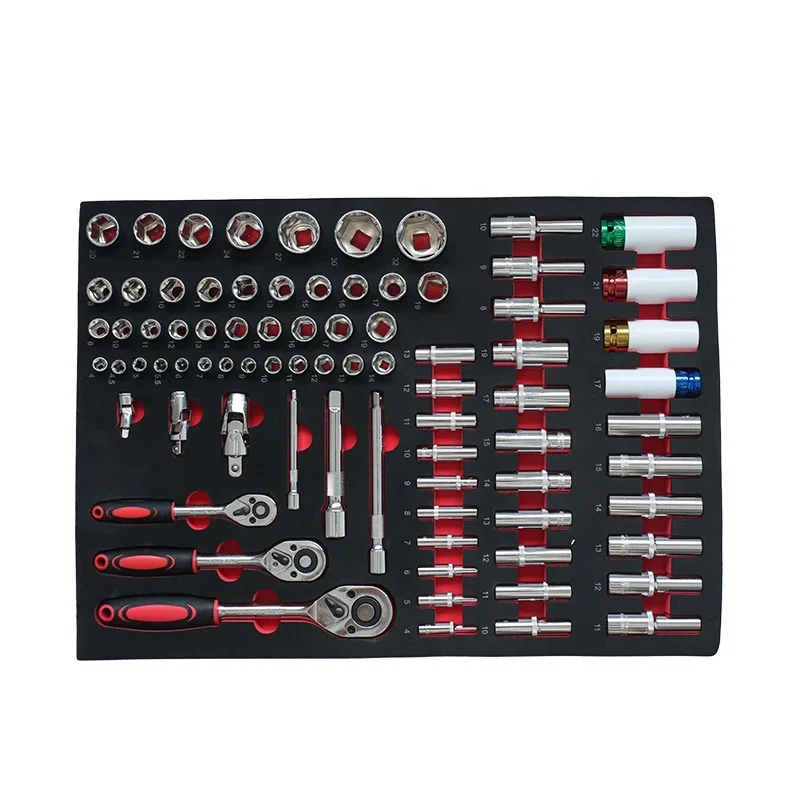 YyhcTool Box258 Pcs Professional Chrome Vanadium Mechanical Tool Set Box For Auto Repair Herramientas General 3