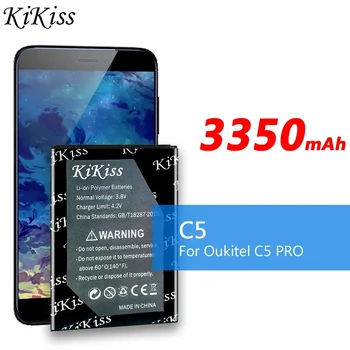 KiKiss 3350mAh Battery For OUKITEL C5 Oukitel C5 Pro C5Pro Battery Mobile Phone
