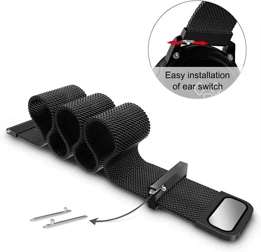 Premium Milanese Stainless Steel Strap - Elegant Bracelet