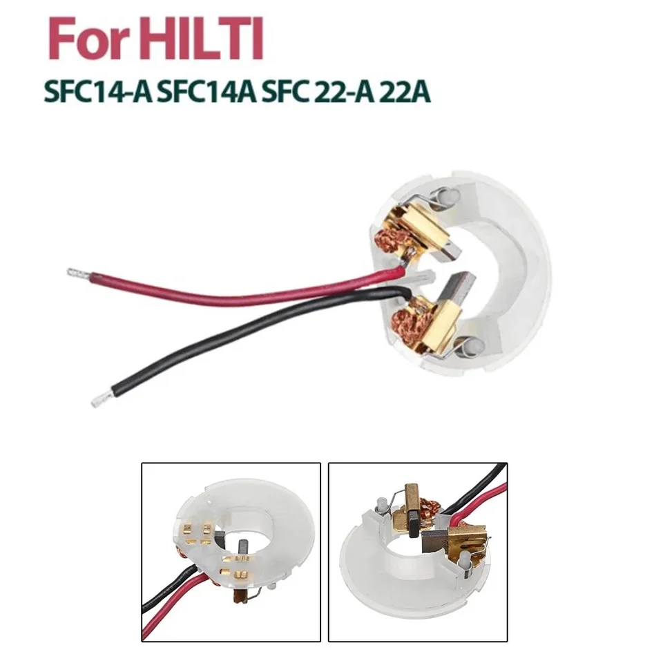 SING F LTD Kohlebürsten & Halter – 3x8x13 Mm, Kompatibel Mit HILTI SFC14A, SFC22A Elektrowerkzeugen