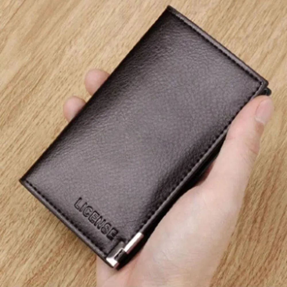 

Clemence Wallet New Multiple Card Positions Multifunctional Long Card Holder Foldable Vertical Payment Card Package Men