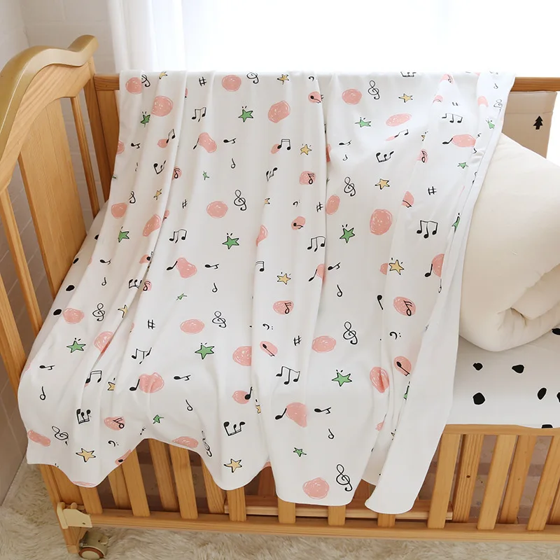 Baby Bedding Set Kids Quilt Cover Without Filling 1pc Cotton Crib Duvet Cover Cartoon Baby Cot Quilt 150*120cm CJ185