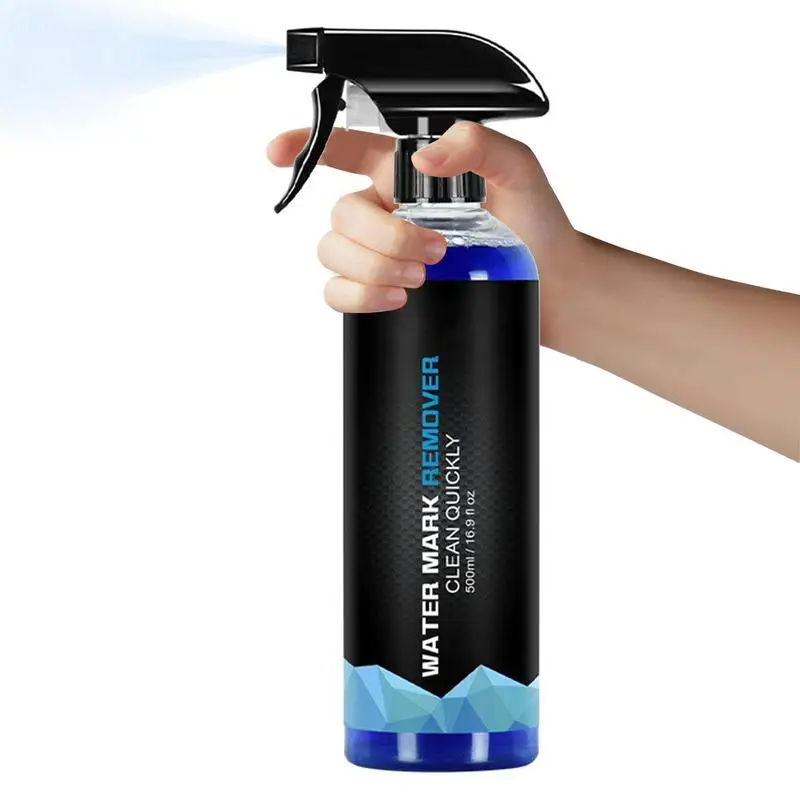 

Car Windshield Cleaner Spray 500ML Car Windshield Oil Film Cleaner Glass Stripper Water Spot Remover Rainproof Agent Glass Rain