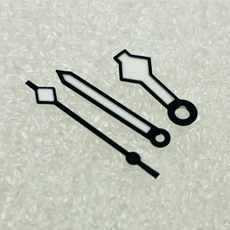 NH35 Schneeflocken-Uhrzeiger, blauer Leuchtzeiger, passend für NH36 NH35 4R35 4R36 7S Uhrwerk SKX007 SKX009 SRPD Uhrzeiger-Set – Detail 2