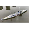 RC Ship Model Kit 1/200 Linxian Class Chongqing Light Cruiser Remote Control Ship Model with Brush Motor SLA Printing 1