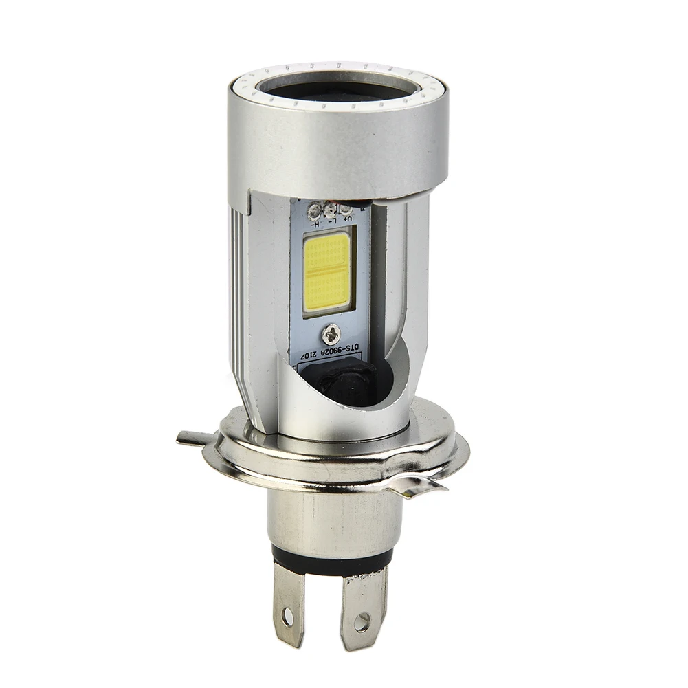LED 헤드라이트 전구 H4(9003) / HB2 알루미늄 쉘 및 LED 광원, 선풍기 항공 알루미늄 라디에이터, 방수 슈퍼 브라이트