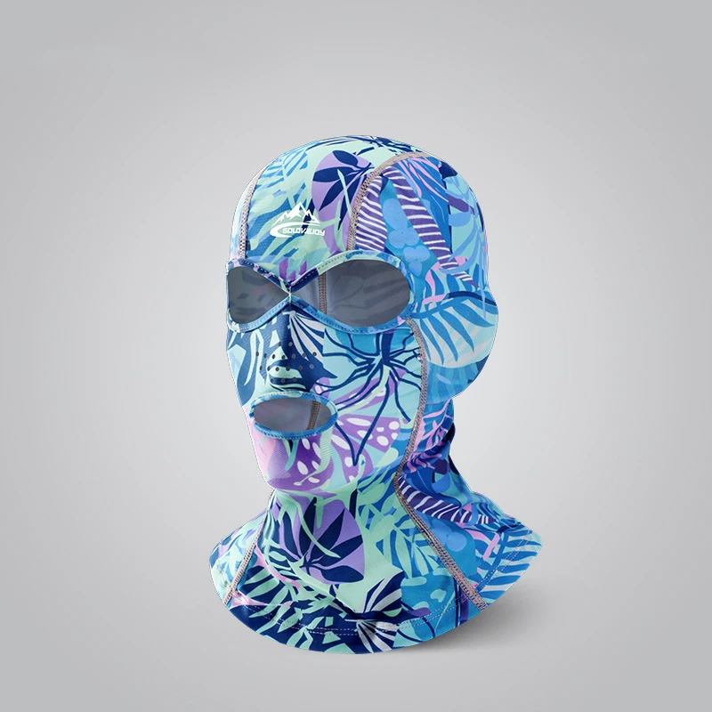 Facekini Swimming Sunscreen Mask Swimming Cap Men's And Women's UV Face Protection