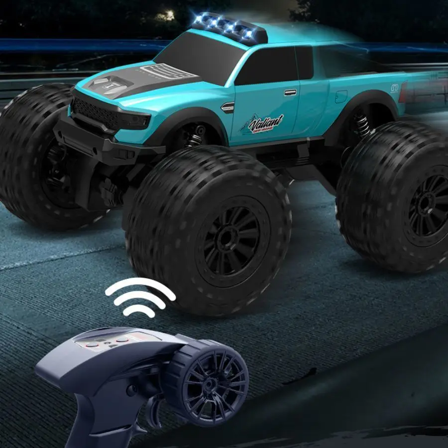JJRC C8816 Amphibious Stunt Remote Control Car 4WD Off-Road Climbing Monster Truck with LED Lights Electric Vehicle Children Toy 5