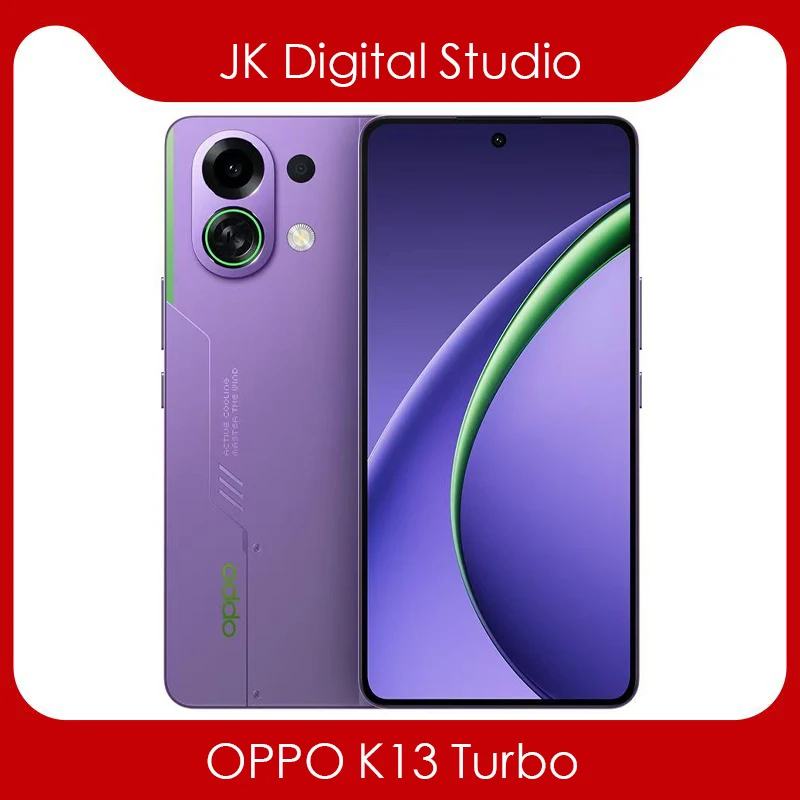 Google Play New OPPO K13 Turbo 5G Cell Phone 6.8inch AMLED MTK