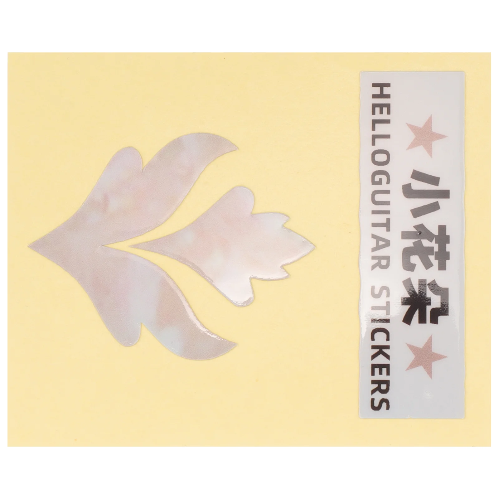 

Guitar Sticker Decals for Electric Headstock Stickers Birthday Decoration Girl Applique Acoustic Pvc Capo