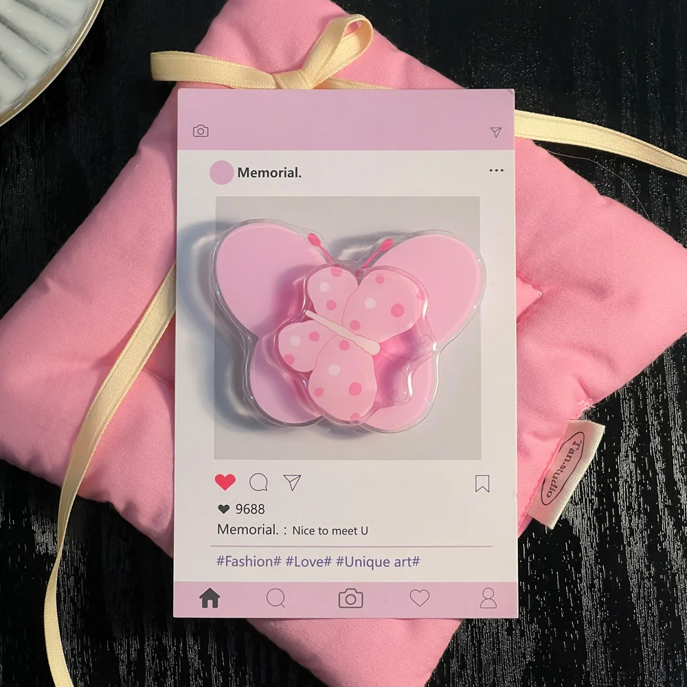 Korean Cute Butterfly Phone Grip and Stand