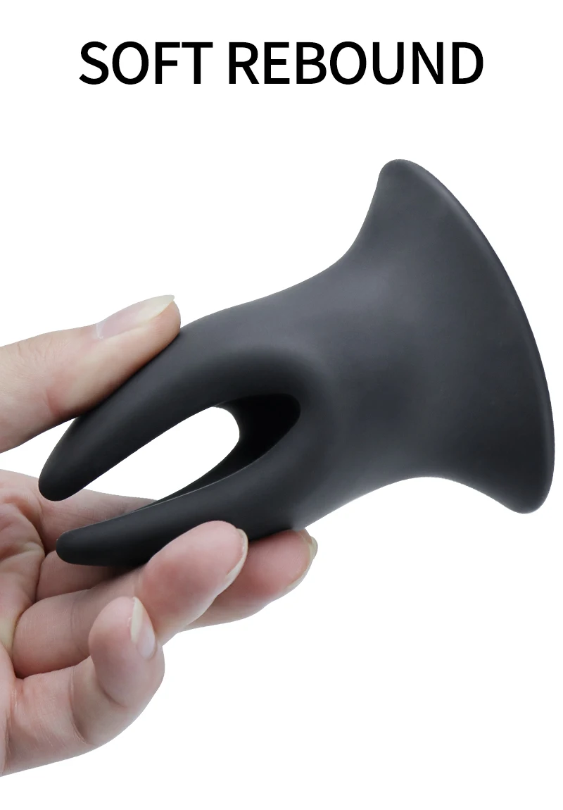 Silikonový anální kolík ve tvaru V s dutým zadkem, sexuální hračky pro ženy a muže, kyčelní trenér pro páry, masturbace_voghion.com