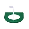 A Set Golf Putter Practice Tool Ep White Flag Putting Horseshoe Shaped Disc On The Green Outdoor Sports Brace Hole Cup Golf Hole 6