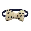 50pcs Cute Dog Bowties Adjustable Pet Bowties Dot Style Dog Bow Handmade Pet Collar for Small Dogs Cats Pet Grooming Accessories 4