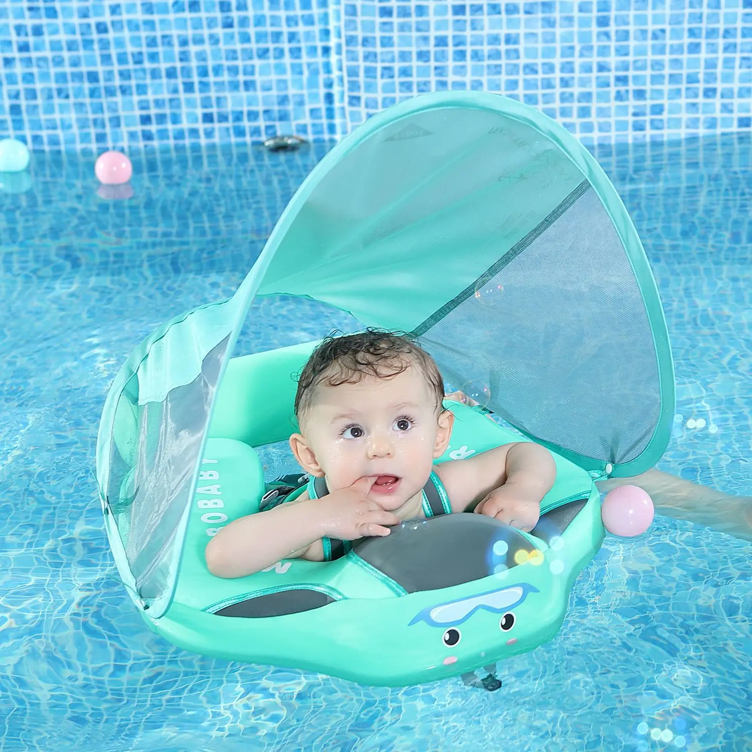 New Non-Inflatable Baby Float Seat Float Baby Ring Pool Toy Fun Accessories Boys Girls General