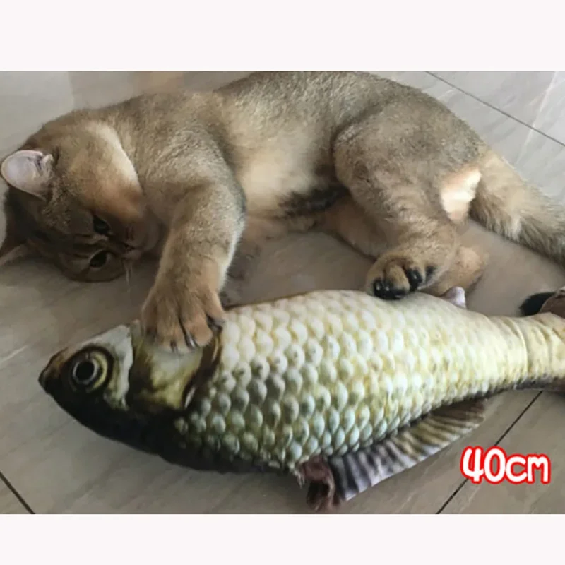 20/30/40 cm Simulation Fish Plush Animals Toys Pillow Plush Toys Funny Pet Animal Toys