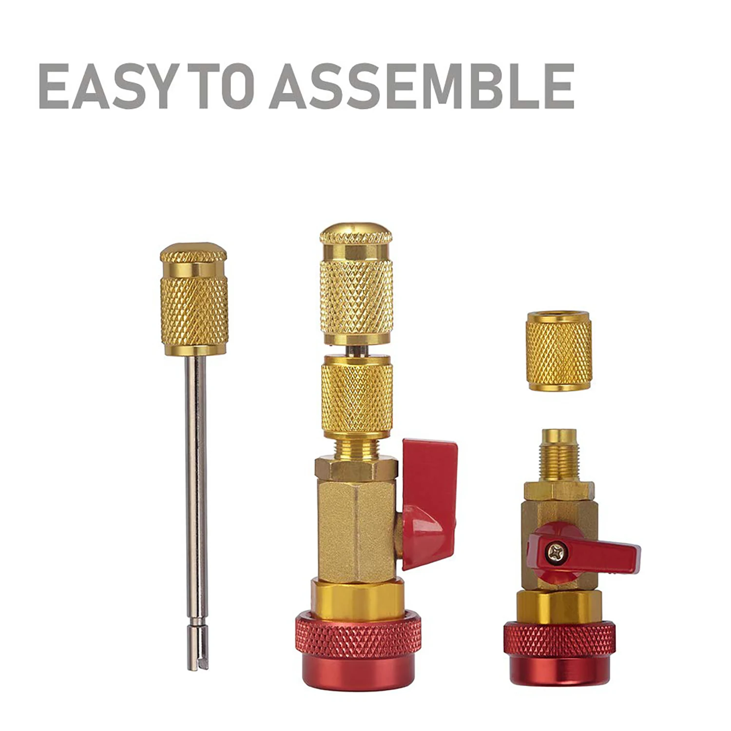 Automotive AC R134a R1234yf Valve Core Remover Installer Tool Set Air Condithoni
