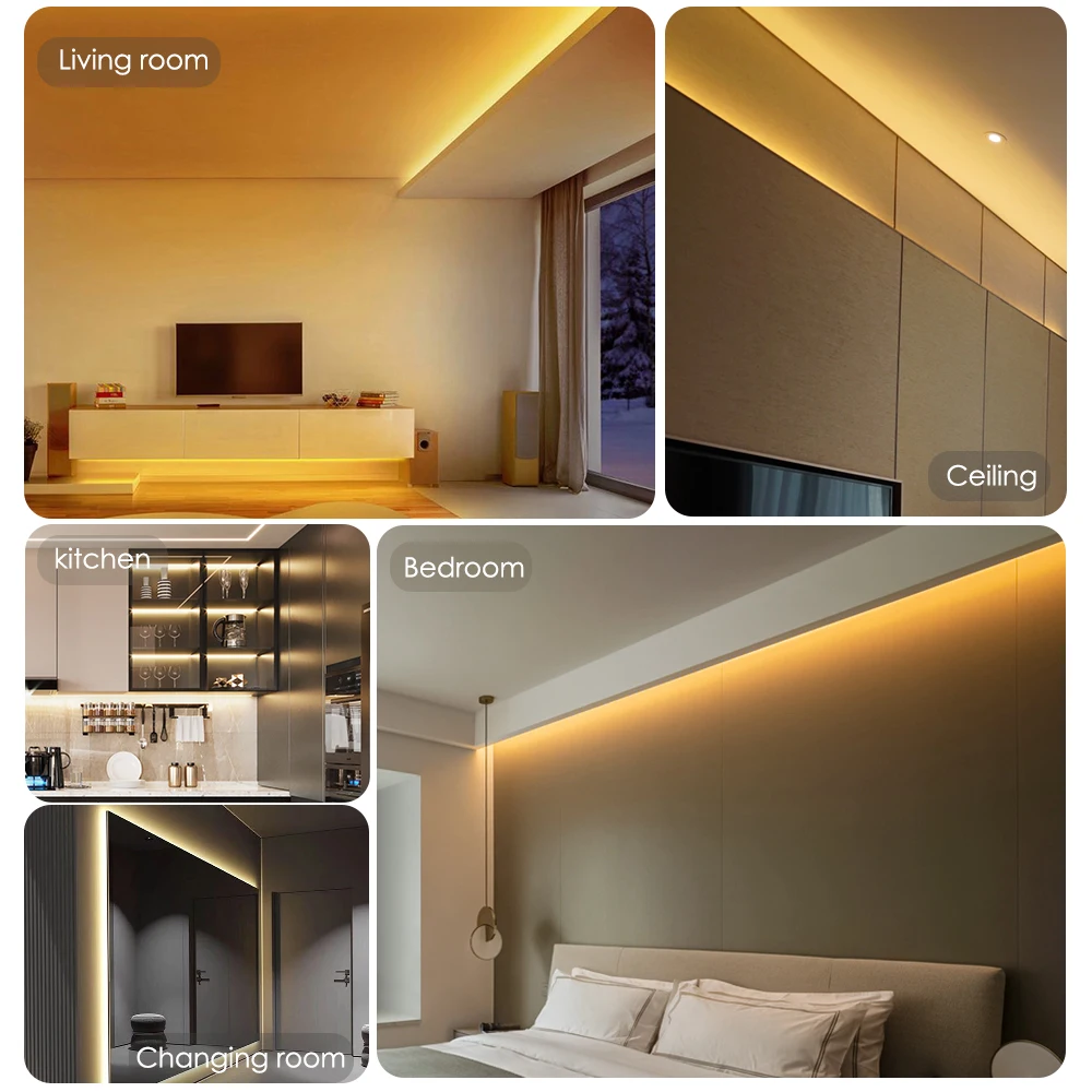 COB Led Ʈ , 12V, 24V, ֵ,  ,    Led Ʈ, 320, 384, 528 Led , ֹ, ǳ  