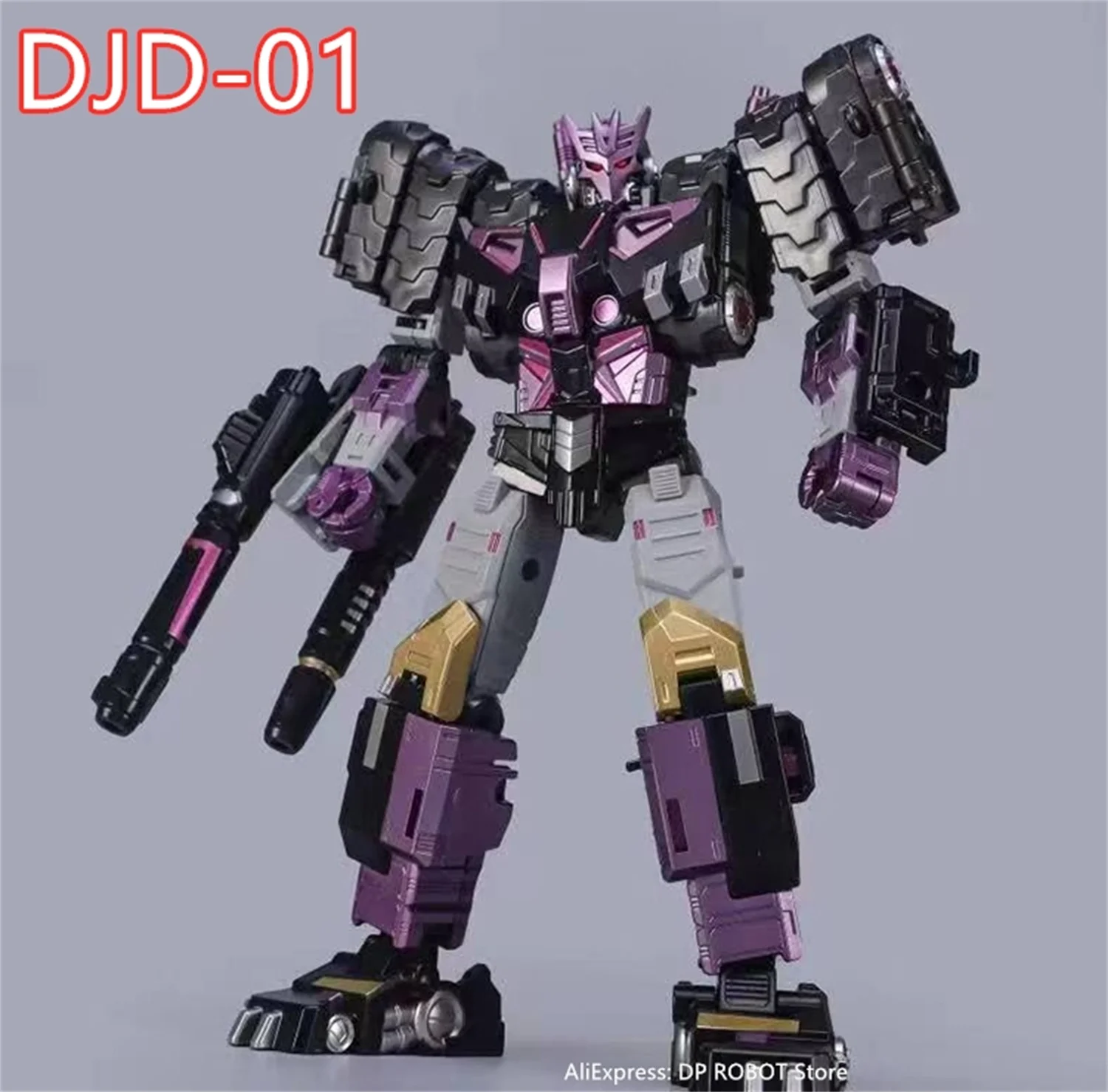 재고 변신 DJD-01, DJD01 Tarn KO 공식 21cm 메탈 액션 피규어, 박스 포함