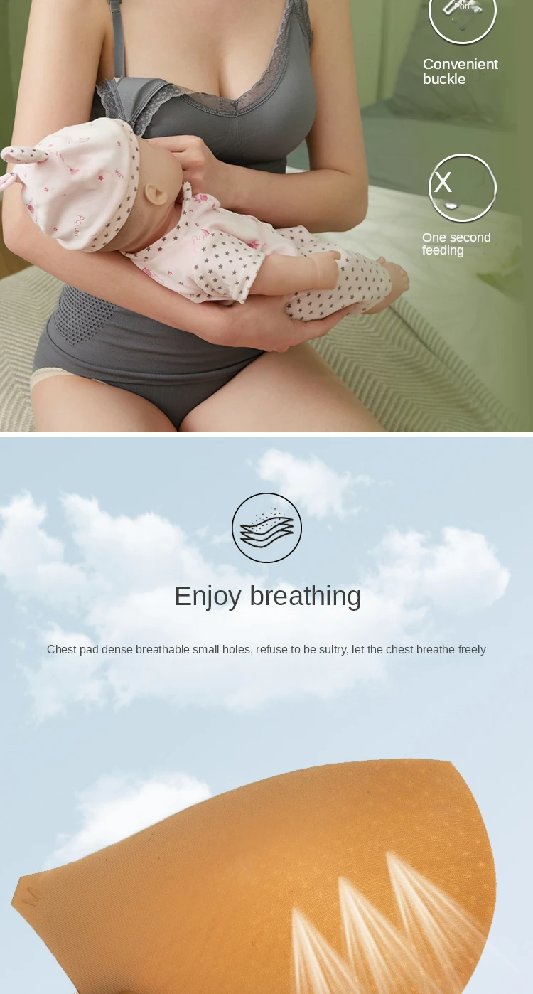 sustainable maternity clothes Nursing Underwear for Feeding Pregnant Women Breastfeeding Bras Wirefree Maternity Bras Lace Suspender Pregnancy Clothes fall maternity clothes