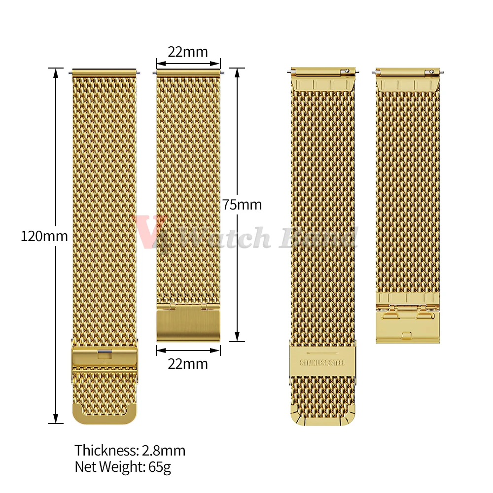 Sleek Silver Milanese Mesh Metal Wristband Bracelet