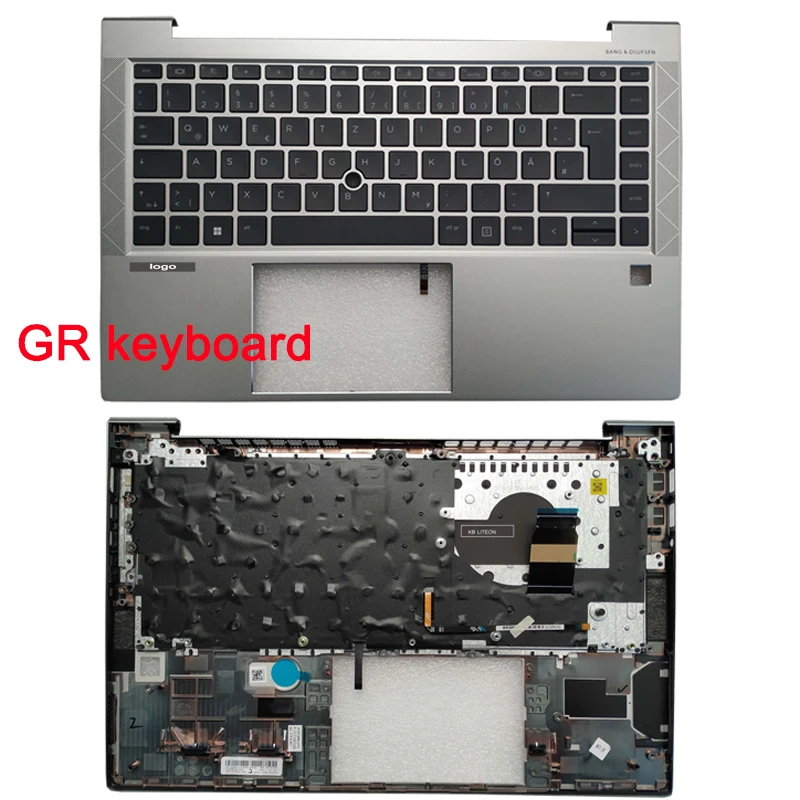 Teclado Blacklight para hp Elitebook 840 745 845 g8 g7 Laptop Descanso de Palma Shell M07090001 M36312-001 - Imagem 2