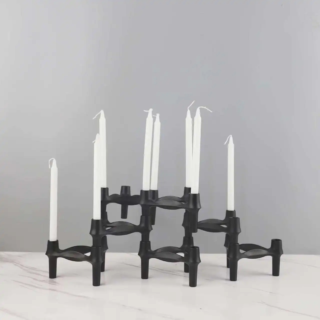 Alloy Candle Stand for Home Living Room Decoration