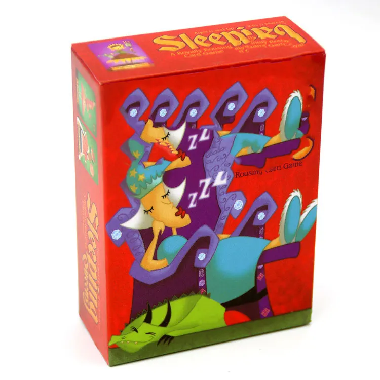 Vollständige englische Sleeping Queens Brettspielkarte, Familiengeschenk, Wake Up Queen, Strategiespiel, lustige Kinderspielkarte – Detail 3