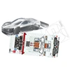 1/10 Rc Bodies 225mm Mini Honda NSX Bodywork Clear Lexan Body Shell W/Rear Wing + Raybrig Decal Sticker for On Road Rc Drift Car 1