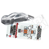 1/10 Rc Bodies 225mm Mini Honda NSX Bodywork Clear Lexan Body Shell W/Rear Wing + Raybrig Decal Sticker for On Road Rc Drift Car 1