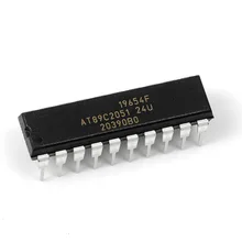 

AT89C2051-24PU AT89C2051 DIP-20 Single-chip 8-bit Flash Microcontroller