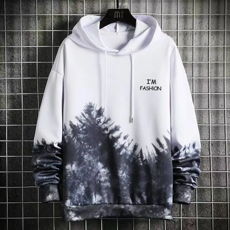 

2020 Spring Autumn Men's Hoodie Korean Fashion Streetwear Trend Print Pullover Sweatshirts Men Casual Men Clothing Hoodies Men