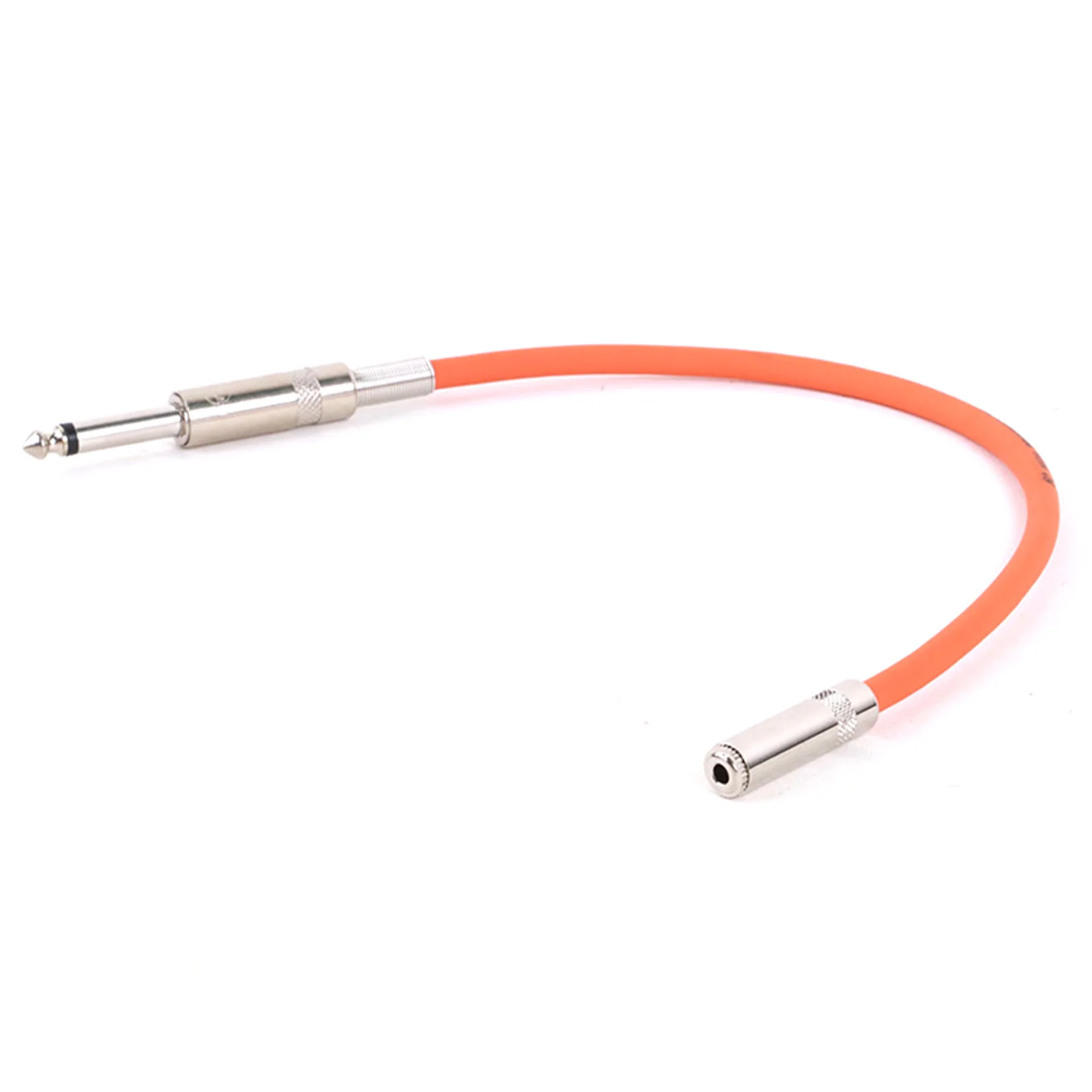 Spezialität 6,35 mm 1/4 Zoll TS-Stecker auf 3,5 mm 1/8 Zoll TRS-Buchse auf gerades Patchkabel für Gitarren usw. 0,3 m-15 m – Detail 5