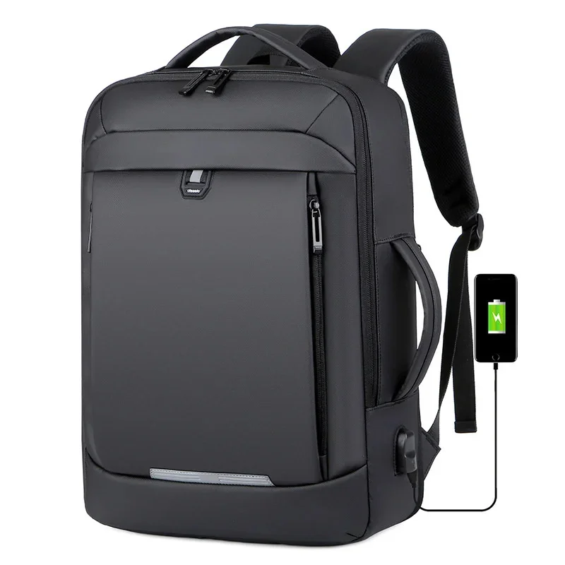 

Mens Business Backpack Expandable Multifunctional Student Travel Bags Large Capacity Waterproof USB Charging Backpacks