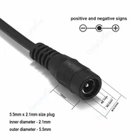 Splitter DC Power Cable 1 To 2/3/4/5/6/8 Way 5V 12V Male Female 5.5x2.1mm DC Plug Extension Wire For LED Strip Light Camera CCTV - Image 2