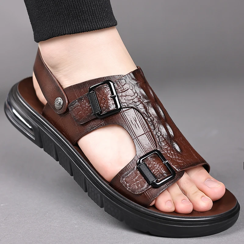 Outdoor Men's Sandals Outdoor Summer Slippers High-quality Shoes