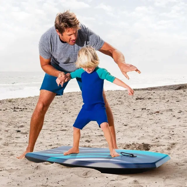 Lightweight Body Board Boogie Board with EPS Core XPE Deck HDPE Bottom-L