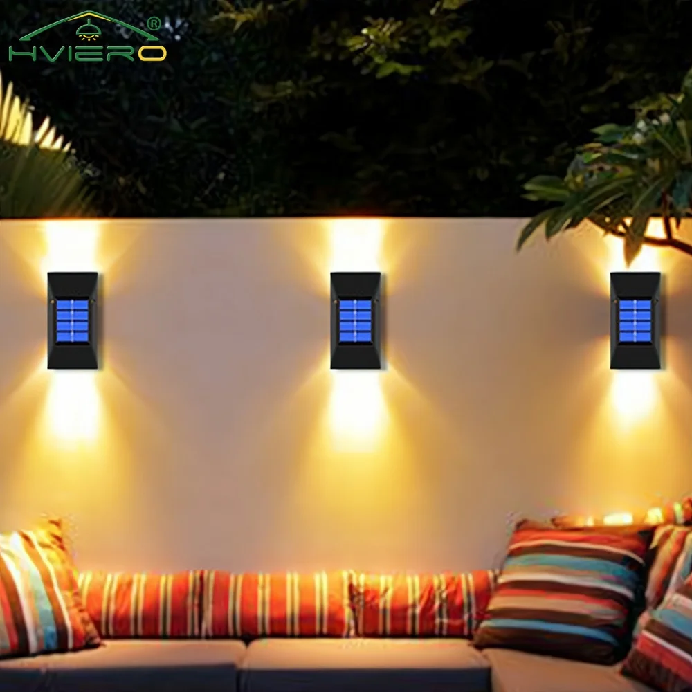 Description Picture 5 of itemSolar Outdoor Wall Lamp LED Waterproof Decoration Landscape Sun Powered Lights For Park Garden Fence Courtyard Villa Lighting