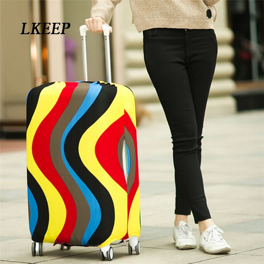 Travel Luggage Cover Elastic Baggage Cover Suitable for 18 to 30 inch Suitcase Case Dust Cover Travel Accessories - 2