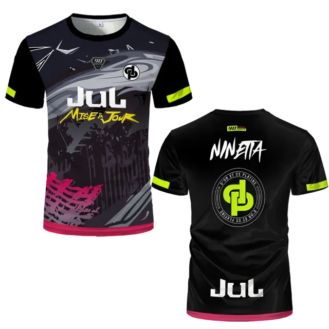 90 Minutes série MM9 JUL maillot de Football hommes été Sports de plein air maillot à séchage rapide surdimensionné Fitness entraînement T-shirt 1