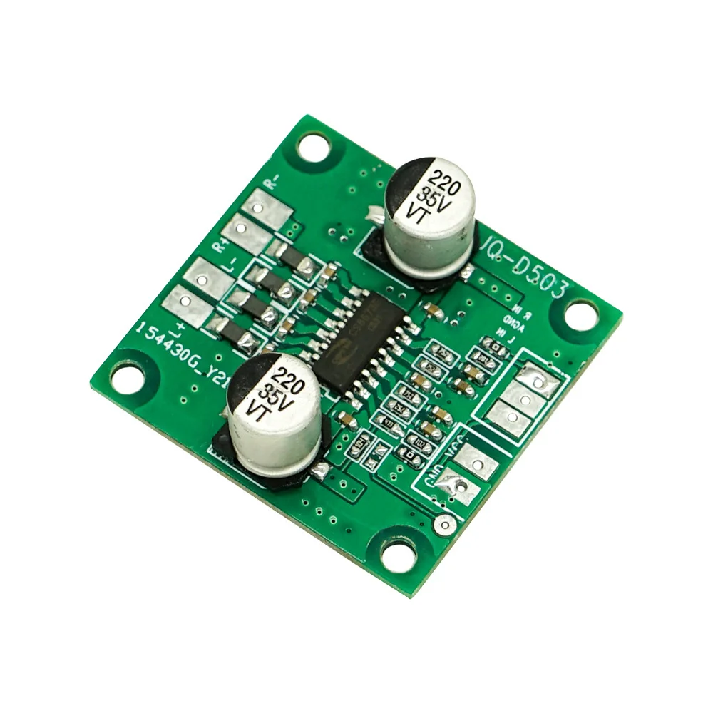 2*40W Mini Digital Power Amplifier Board for Stereo Audio Amplifier Module 12V Power Amplifier Board for Car Audio System - 3