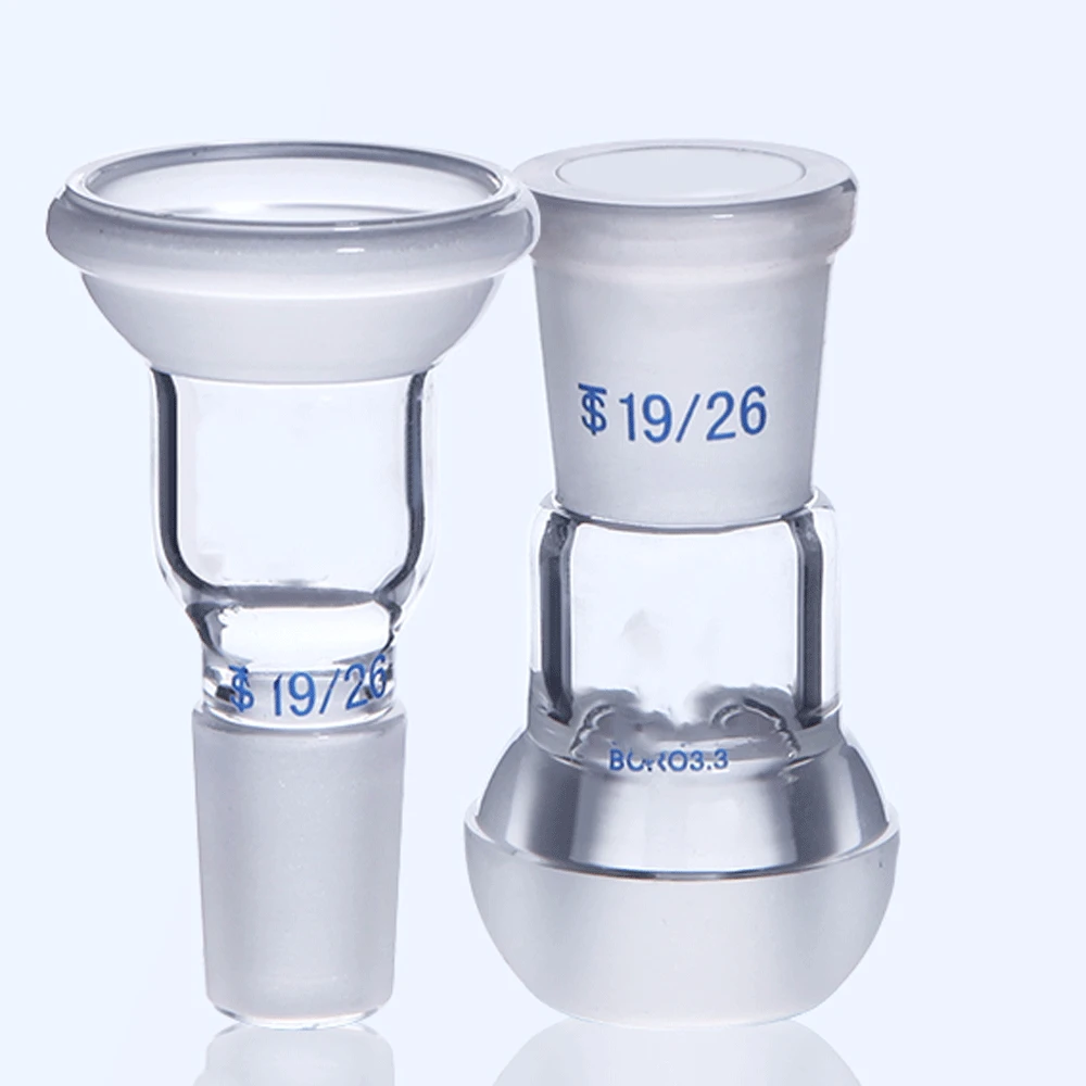 

14/23 19/26 24/29 29/32 Stadard Jiont Turn 35# Ball Grinding Port Connector Labrotary Glassware Chemical Experiment