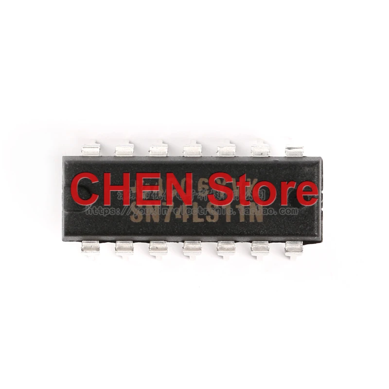 

4pcs new SN74LS11N chip TI DIP-14 3 input port 3 and gate 74LS11