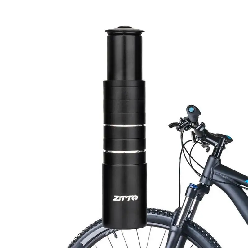 

Bike Stem Extender Handlebar Extender For Road Bike Bicycle Handlebar Riser Stem Adapter For 5mm/10mm/20mm Mountain Bike Road